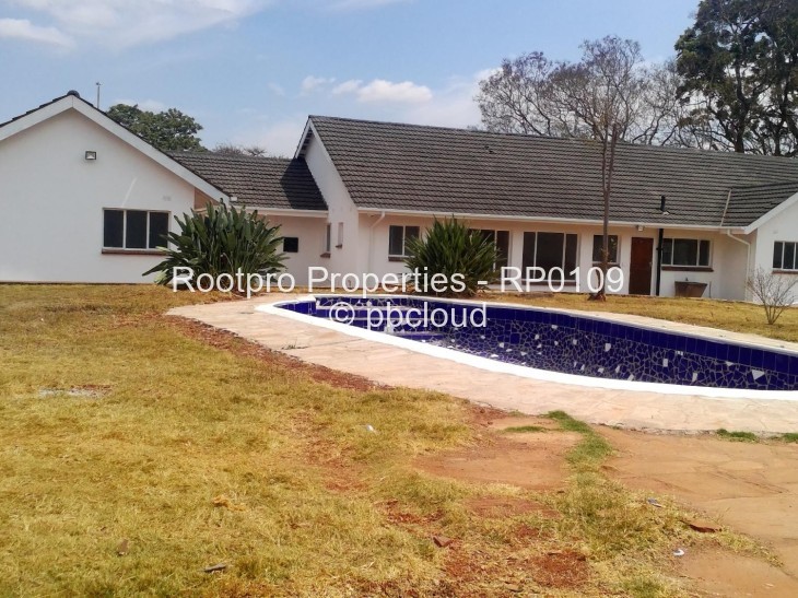 4 Bedroom House to Rent in Vainona, Harare