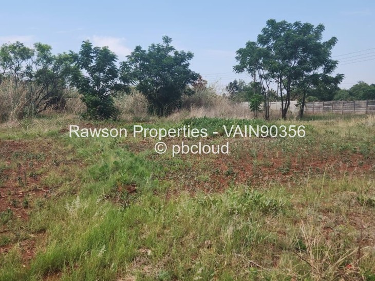Land for Sale in Vainona, Harare