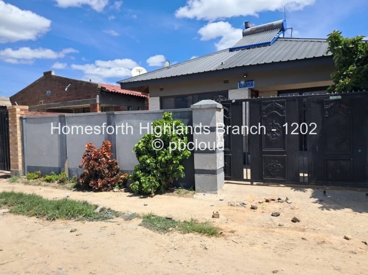 4 Bedroom House for Sale in Glen View, Harare