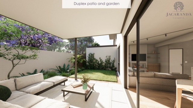 Duplex With Garden